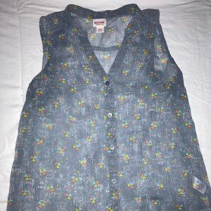 Sheer Patterned Tank